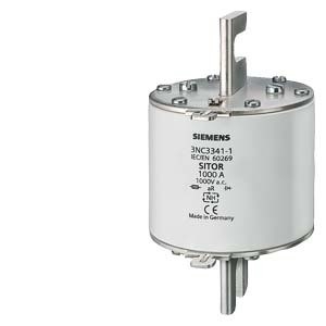 3NC33361U 3NC33371U 3NC33381U 3NC33401U 3NC33411U 3NC33421U 3NC33431U 3NC fusibile 1250A 800V AC aR dimensione NH3