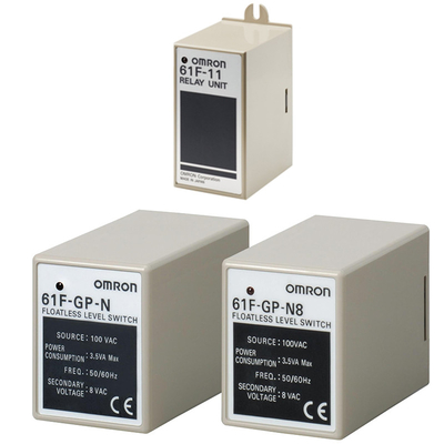 Omron 61F-GP-N8 220VAC Relay di controllo dell'automazione industriale con facile installazione