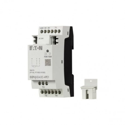 CPU EASY-E4-UC-12RC1P per relè di controllo 8DI 4AI 4RO 12/24V DC o 24V AC con display
