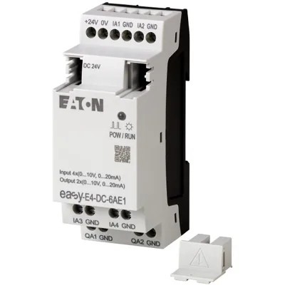 CPU EASY-E4-UC-12RC1P per relè di controllo 8DI 4AI 4RO 12/24V DC o 24V AC con display