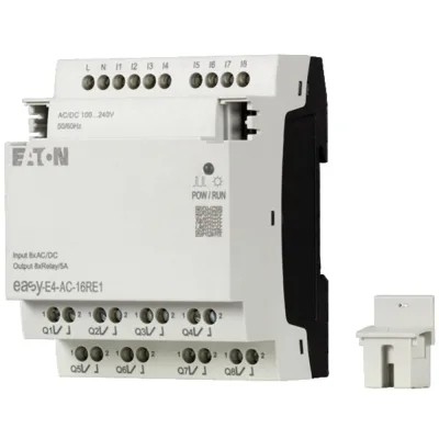 CPU EASY-E4-UC-12RC1P per relè di controllo 8DI 4AI 4RO 12/24V DC o 24V AC con display