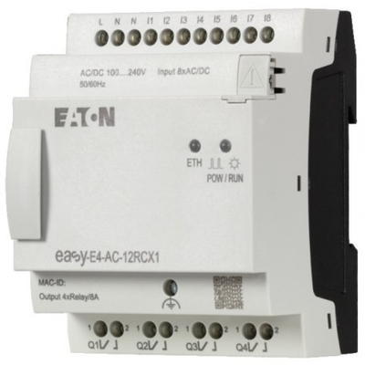 EASY-E4-DC-8TE1 24V Fonte di alimentazione a corrente continua 4DI4DO terminale a vite con facile installazione