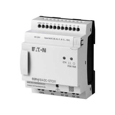 Relai di controllo EASY-E4-AC-12RCX1 8DI4RO 100-240V AC/DC Tastiera Ethernet terminale a vite