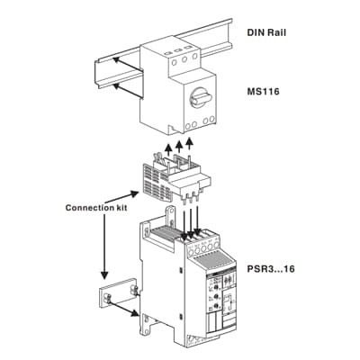 Migliora le prestazioni delle macchine con PSR16-MS116 1SFA896211R1001 Soft Starter