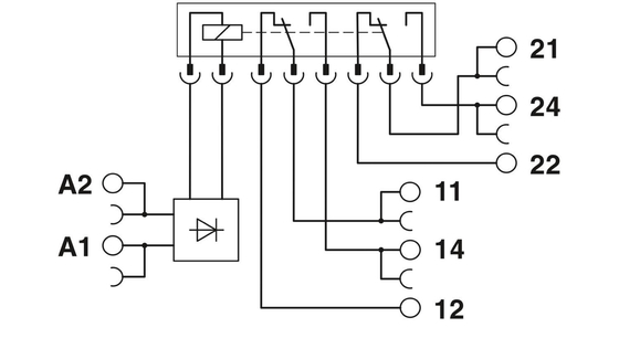 PLC-RSC-24DC/21-21 Relay Module 2967060 La scelta perfetta per l'automazione industriale
