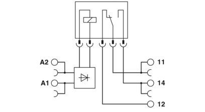 Modulo di relè PLC-RSC-230UC/21 facile da installare 2966207 per automazione industriale