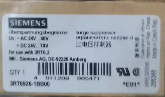 Altri soppressori della corrente di sovratensione del circuito principale PLC 3RT6916-1BB00