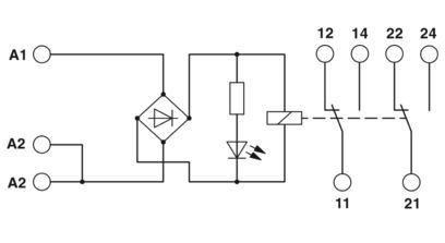 Modulo EMG Relay 2940391 17-REL/KSR-24/21-21-LC per soluzioni di automazione industriale