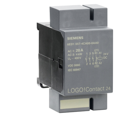 24 Modulo di controllo programmabile 6ED1057-4CA00-0AA0 per l'efficienza di contatto LOGO