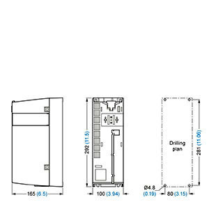 G120P PM230 FSB Inverter IP20 Converter di frequenza con interfaccia di comunicazione RS485