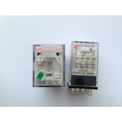 MY4IN-GS DC24 Time Relay La soluzione perfetta per il controllo del tempo per l'automazione industriale