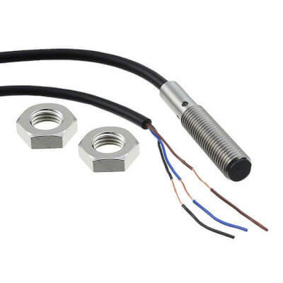Sensore di prossimità induttivo OMS a lunga durata E2B-S08KS02-WP-B1 2M per macchine industriali