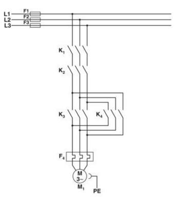 Motor starter ibrido 2900414 ELR H5-IES-SC-24DC/500AC-2 per applicazioni industriali