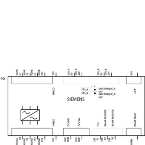 SINAMICS G120 PM240-2 FSD Inverter Converter di frequenza 6SL3210-1PE23-8UL0