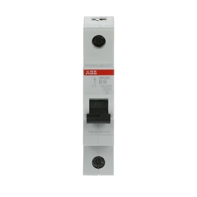1 polo MCB SH201-B10 Interruttore in miniatura Corrente nominale 10A