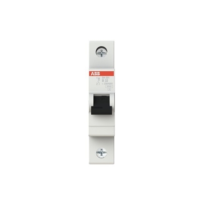 32 Un interruttore di circuito in miniatura MCB SH201-B32 Frequenza nominale 50Hz 1P B 220V 220V