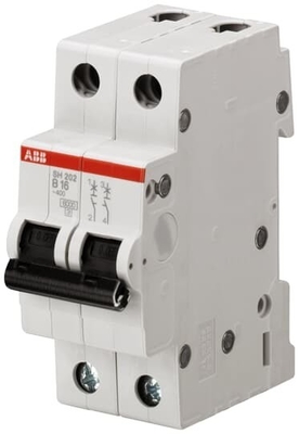 220V Voltaggio nominale MCB SH202-B50 Interruttore in miniatura 2P B 50A Corrente nominale 50A