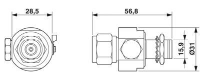 CN-UB-280DC-3-SB Dispositivo di protezione da sovratensioni La scelta ideale per le applicazioni industriali