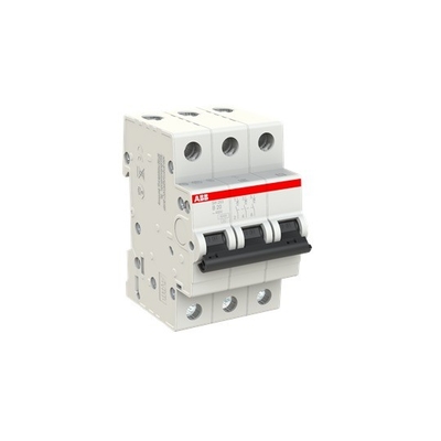 MCB SH203-B20 Interruttore in miniatura B BCD Curva B Frequenza nominale Hz 50 20A B 3P