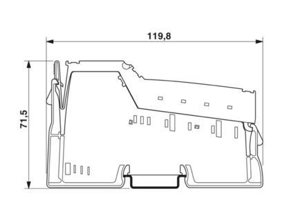 2702495 Modulo analogo IB IL AI 4/I/4-20-ECO Perfetto per sistemi di automazione industriale