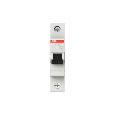 MCB SH201-C6 Interruttore di circuito in miniatura 1P C 6 A Adatto a varie applicazioni