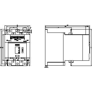 3RW5073-6AB04 SIRIUS Soft Starter Size S12 con terminali a vite e uscita analogica