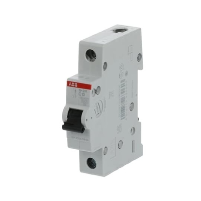 MCB SH201-C10 Interruttore in miniatura 1P C 10 A Voltaggio nominale 220 Capacità di rottura 1P