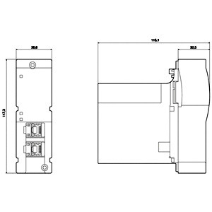 Modulo di comunicazione Profinet per Sirius Soft Starter 3RW44 di Siemens