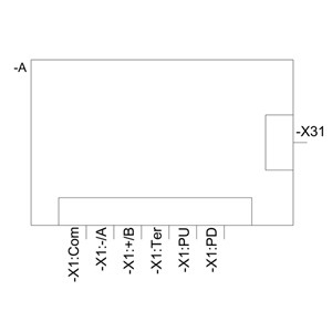 3RW5980-0CR00 Modulo di comunicazione Modbus RTU per una comunicazione industriale fluida