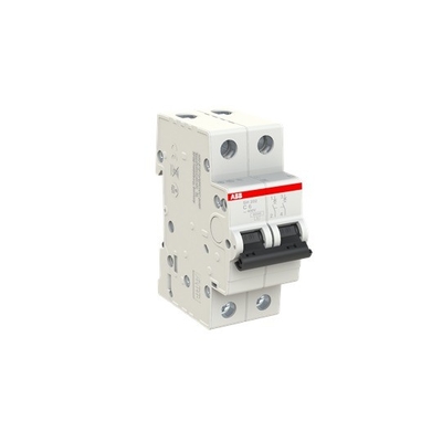 2P MCB SH202-C6 Interruttore di circuito in miniatura Voltaggio nominale 220 C 6 Numero di poli