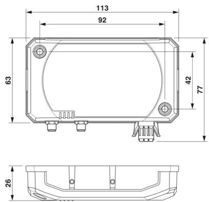 Trasferimento di dati veloce e sicuro con modulo wireless FL WLAN 2010 1119246
