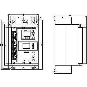 3RW5536-6HA14 SIRIUS terminali a vite di dimensione 3 per applicazioni pesanti