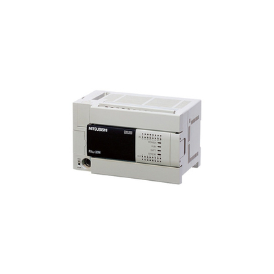 PLC avanzato Mitsubishi FX3U-64MT/DS con 32 ingressi 24 VDC 32 uscite transistor Sink
