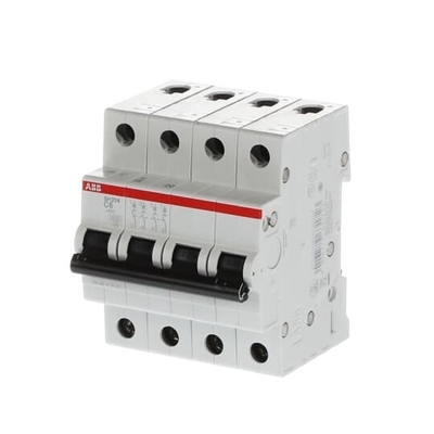MCB SH204-C6 Interruttore in miniatura 4P C 6A Corrente nominale 20A Voltaggio nominale 220V
