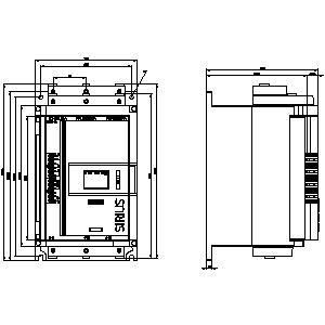 Termini tipo vite SIRIUS Soft Starter Dimensione 2 Termini vite Uscita analogica