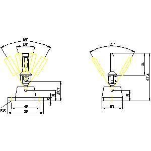 67 mm Attuatore a raggio universale PLC 3SE5000-0AV07-1AK2 Tecnologia avanzata e durevole