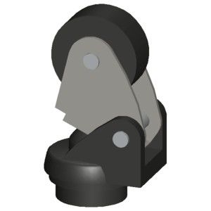 Attuatore di grado industriale 3SE5000-0AE01 con rullo di plastica da 22 mm e leva metallica