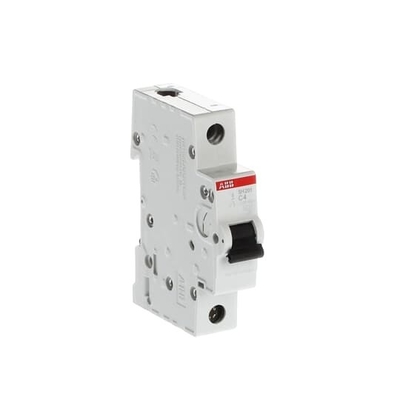 1P MCB SH201-C4 Miniatur circuit breaker Numero di palo 1 220V Voltaggio nominale 220