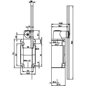 PLC 3SE5112-0CH80 Attuatore a rotazione a parte di metallo per applicazioni versatili