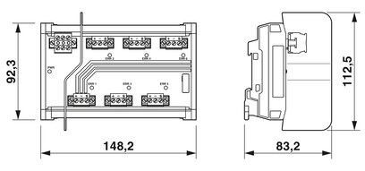 2316307 Ricambi di automazione Agganciatore FB-6SP per sistemi di automazione industriale