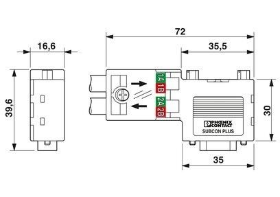 Phoenix Contact SUBCON-PLUS-PROFIB/90/SC Ricambi per l'automazione