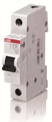 Capacità di rottura 1 NP D 1 A MCB SH201-D1NA Rottore di circuito in miniatura BCD Curva D