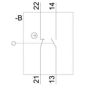 Interruttore di posizione in plastica da 31 mm M20x1.5 senza attuatore separato a LED 3SE5232-0RV40