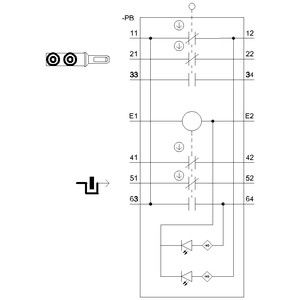 M20 X 1 5 Ye/gr FKV Sgomberamento ausiliario in avanti 3SE53221SD21