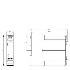 PLC 3SK1111-1AB30 Relaio di sicurezza 3SK1 Unità di base