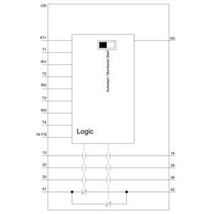 PLC 3SK1111-1AB30 Relaio di sicurezza 3SK1 Unità di base