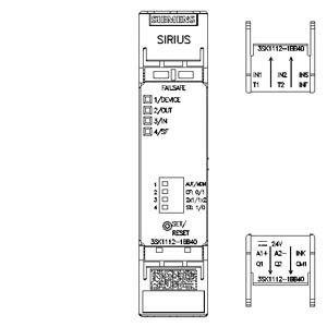3SK1112-1BB40 Relais di sicurezza 3SK1 Unità di base con terminale a vite e uscite semiconduttore