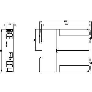 3SK1120-1AB40 Relais di sicurezza 3SK1 Terminale a vite dell'unità di base 24V DC 3 Circuiti abilitanti