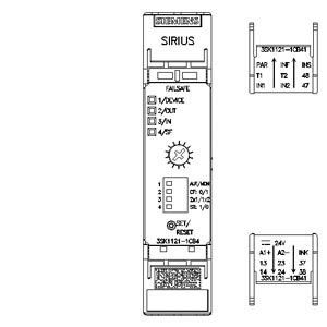 3SK1121-1CB44 Relais di sicurezza 3SK1 Unità di base per misure e funzioni di sicurezza avanzate
