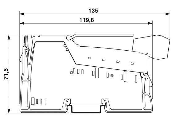 Modulo analogo di livello di protezione IP20 per il settore industriale